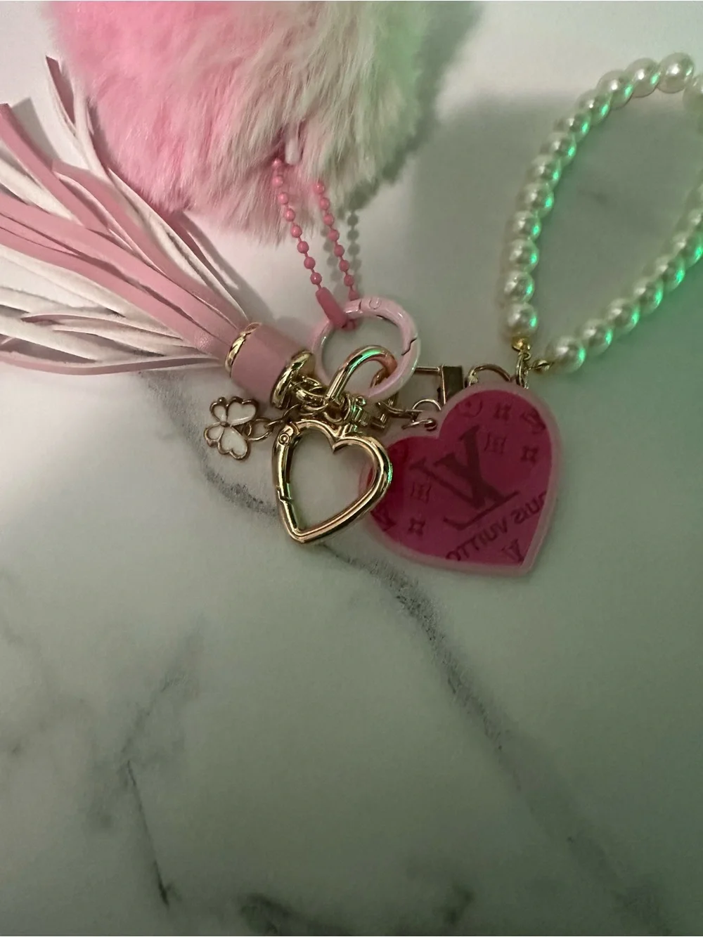 CUSTOMIZED POM POM BAGCHARM (pick your)